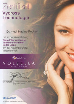 Zertifikat Allergan