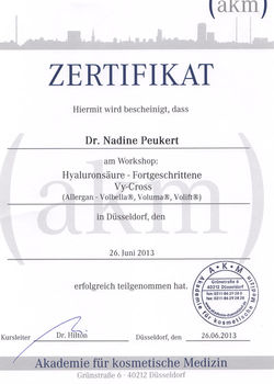 Vcross Zertifikat