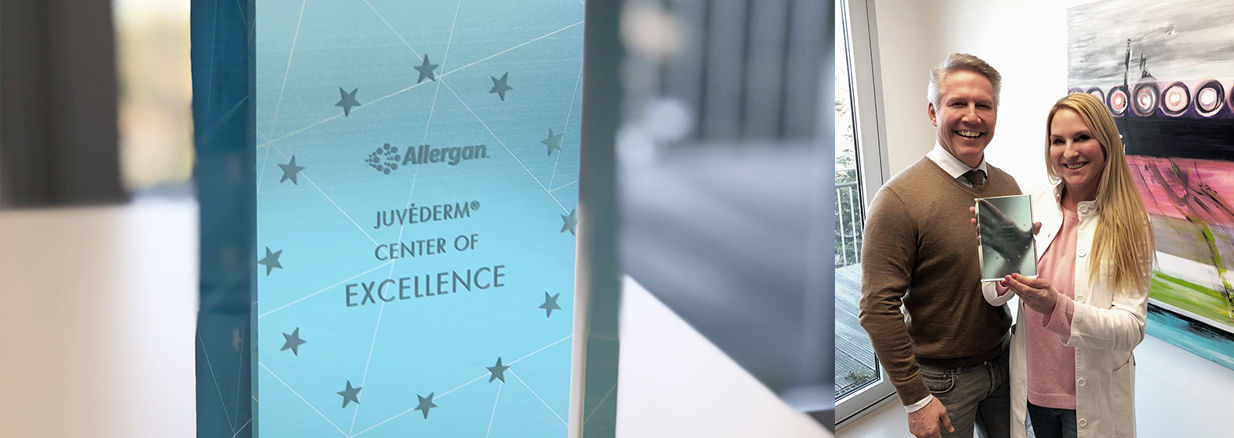 Juvederm Center of Excellence Award!